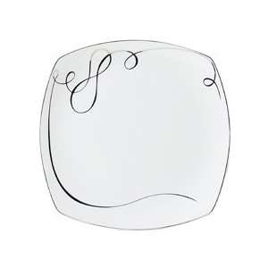  Mikasa Love Story Square Dinner Plate: Home & Kitchen