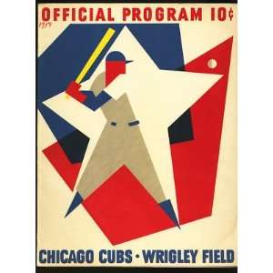  Chicago Cubs Vs Reds 1959 Official Program: Sports 