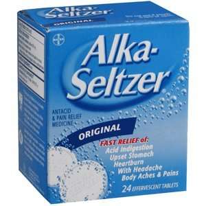  ALKA SELTZER ORIG FOIL 24Tablets