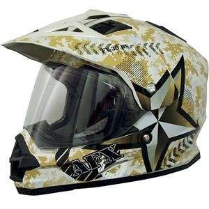  AFX FX 39 DS Camo Helmet   Small/Marpat Camo Automotive