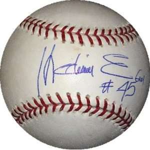  Kelvim Escobar Autographed Baseball: Sports & Outdoors
