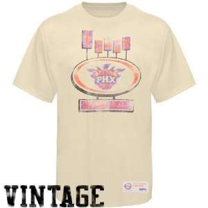 Sportiqe ESPN Phoenix Suns Cream Pancakes Distressed Premium T shirt