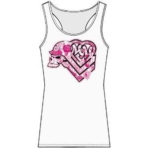 MSR Hectic Metal Mulisha Tank , Gender Womens, Color White, Size Md 