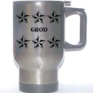  Personal Name Gift   GROD Stainless Steel Mug (black 