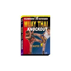  Muay Thai Knockout DVD with Kumron Vaitayanon Sports 