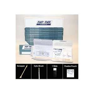   #  C100 PT# # C100  Test Kit Pap Smear Slide 25/Pk by, Medical Pak Co