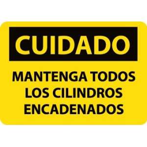  SIGNS MANTENGA TODOS LOS CILINDROS ..: Home Improvement
