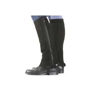  Shires Childrens Suede Half Chaps