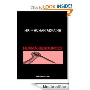 HR = Human Remains: Thomas Mackay King:  Kindle Store