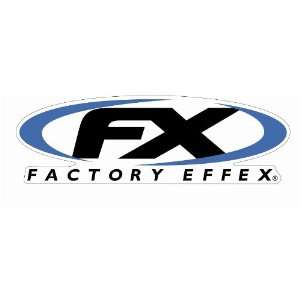   Factory Effex 22in. Biggie Sticker   Blue/Black 07 00006: Automotive