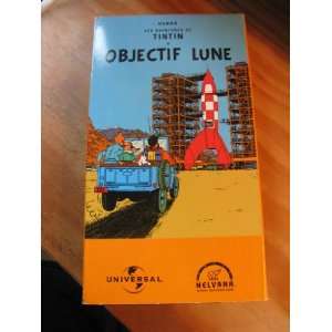   Les Adventures De Tintin Objectif Lune (Universal/Nelvana VHS   2001