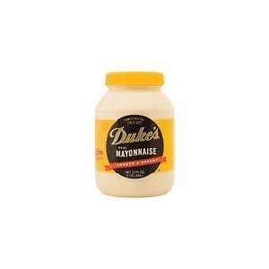 Dukes Mayonnaise, 32 ounce Jar:  Grocery & Gourmet Food