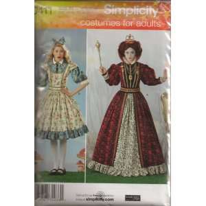  Simplicity 0411, Misses Costumes, Size 14 22 Arts, Crafts 