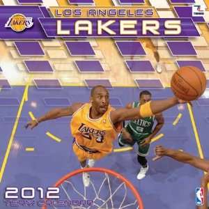  Los Angeles Lakers 2012 Team Wall Calendar Sports 