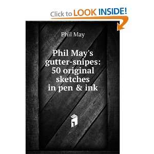 Phil Mays gutter snipes: 50 original sketches in pen 