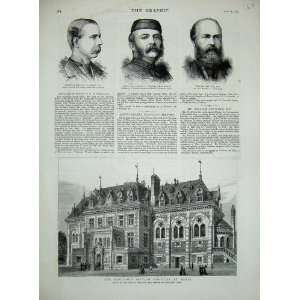   1879 Hertford British Hospital Pris Wynne Northey Men