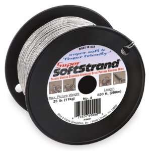  SuperSoftstrand 500 Feet Picture Wire Vinyl Coated 