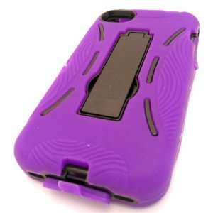  Apple iPhone 4 4g 4s PURPLE SOLID IMPACT PROTECTION CASE 