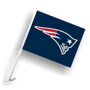 New England Patriots NFL Car Flag:  Sports & Outdoors