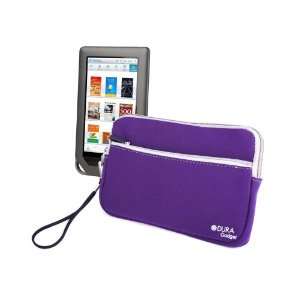  Classic Purple eReader Sleeve With Front Pouch For Nook 
