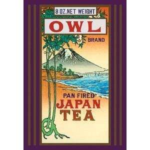  Vintage Art Owl Brand Tea #1   10423 6