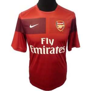  Arsenal 09 10 Red Pre Match Top