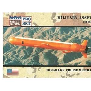   MILITARY ASSET TOMAHAWK CRUISE MISSILE Card #215: Everything Else