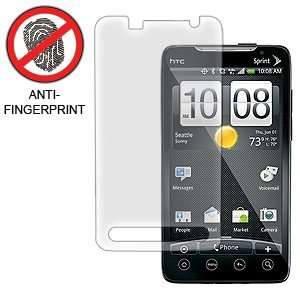  Anti Fingerprint Screen Protector for HTC EVO 4G Sprint 