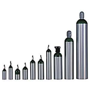  Lightweight Aluminum Cylinders   Cylinder, D size, with 