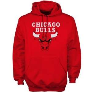  adidas Chicago Bulls Red Primary Logo Hoody Sweatshirt 