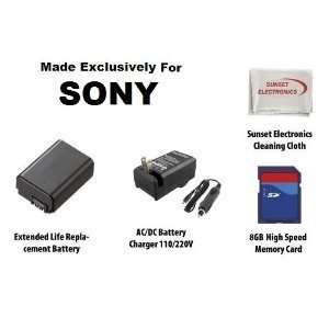   Free Memory Card + 110/220V 1 Hour Home & Car Charger + SSE Cleaning