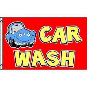  NEOPlex   3 x 5 Car Wash Flag: Office Products