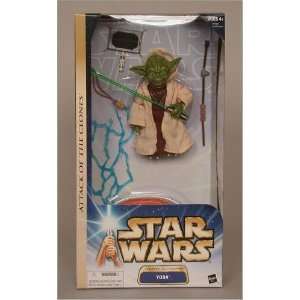   Jedi Master Yoda 12 Inch Scale Figure (6 tall): Toys & Games
