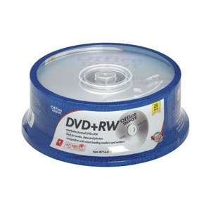   Office Depot 774 072 DVD+RW 4.7 GB (120min) 25 pack: Electronics