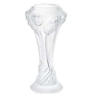  Lalique Button Rose Vase 12594: Home & Kitchen