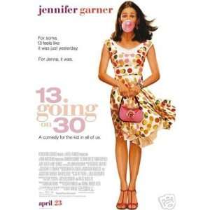  13 Going on 30 27x40 Double Sided Original Movie Poster 