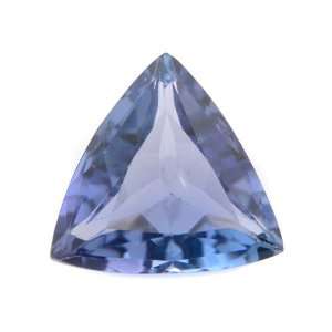  Natural Violet Blue Tanzanite Loose Gemstone Trillion Cut 