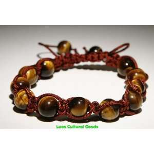  Luos Tiger Eye Stone Bracelet  TE009: Arts, Crafts 