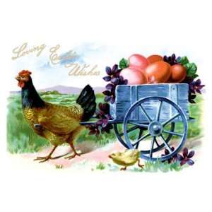  Loving Easter Wishes 16X24 Giclee Paper