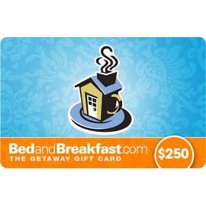  $250 BedandBreakfast Getaway Gift Card: Electronics