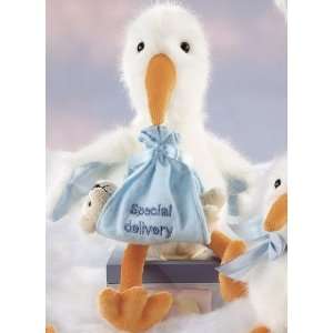  Beary Special Delivery Stork for a Baby Boy Toys & Games