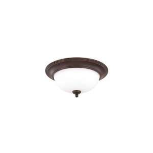 Nuvo   60/1786  Glenwood   2 Light 15 IN. Flush Dome w/ Satin White 