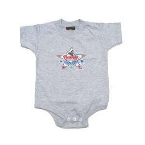 Old Time Sports Reading Phillies Infant One Piece Bodysuit   Steel 18 