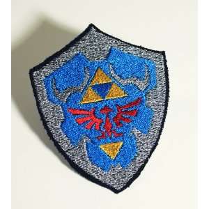  Zelda Hirule Triforce Hylian Shield Iron on Patch 