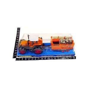  12 Packs of Friction action toy tractor with trailer 