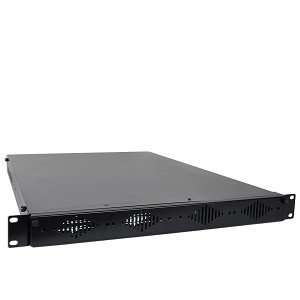   RMAL1012 BK Rack Mount 1U Aluminum Server Chassis (Black): Electronics