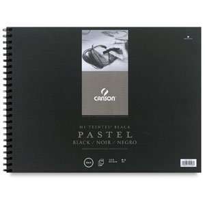  Canson Mi Teintes Pastel Pad With Interleavings black 12 