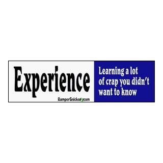  Experience learning crap you didnt want to know   funny 