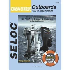   Manual Johnson / Evinrude Inline Engines 90 01: Sports & Outdoors