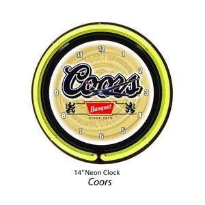  Coors Beer Neon Clock 14